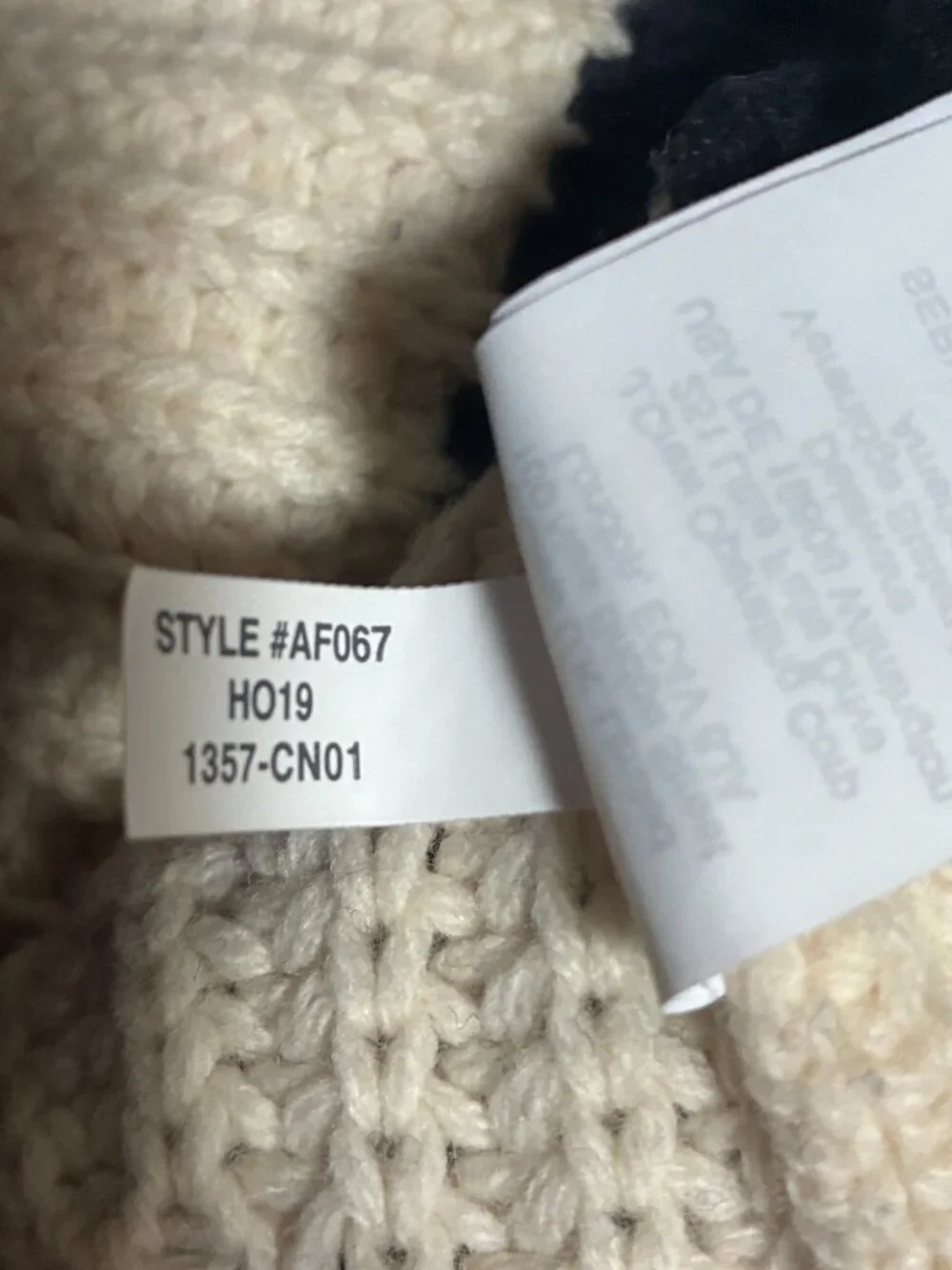 J. Crew Women's Heavy Turtleneck Sweater Pockets Ivory Navy Striped *XL* Preppy